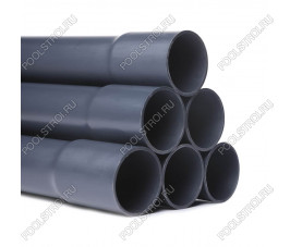Труба Aquaviva ПВХ d75*5.6 PN 16 L-3 (штука) Труба Aquaviva ПВХ d75*5.6 PN 16 L-3 (штука)