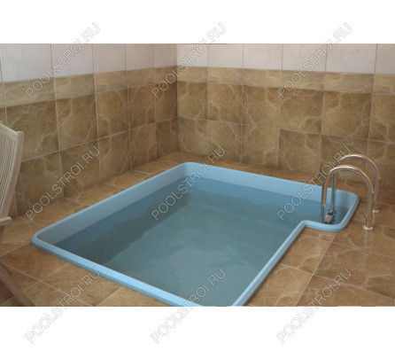 Композитный бассейн Купель ECOLINE (2.3х2.1х1.5м)