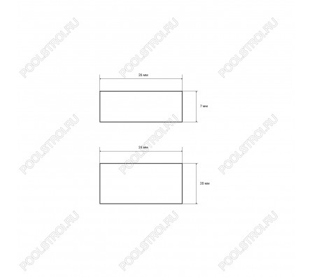 Сальник для насосов Aquaviva серии SS/SD/ST/SP 04015002