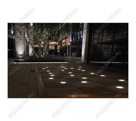 Прожектор LED Aquaviva (1led 5W 12/220V) RGB, ABS/AISI316 уличный
